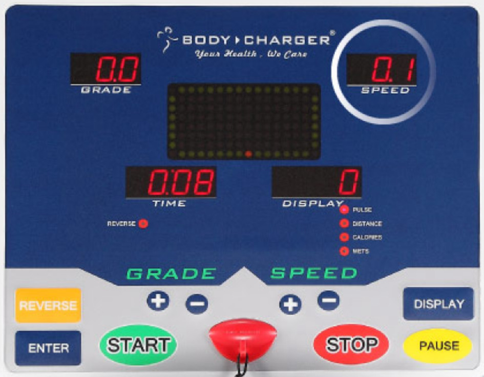 Body Charger-雙向電跑機儀表